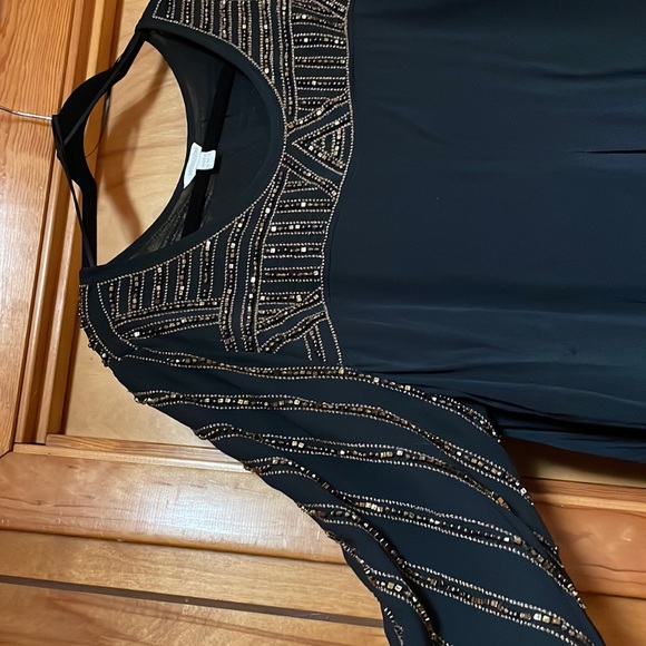 Copper beaded monsoon dress. Very flowy - Picture 3 of 5